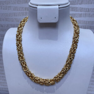 gold necklace